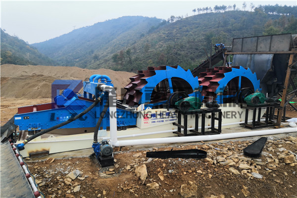 污泥洗砂回收一體機，新洗沙回收體驗零排放