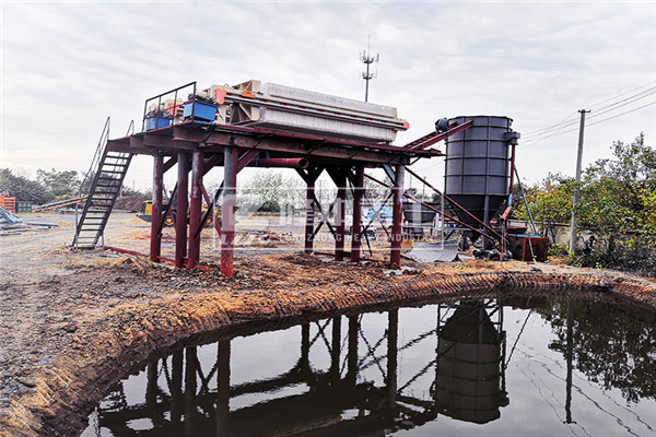 隆中零排放洗砂機(jī)械 廂式壓濾機(jī)的清洗